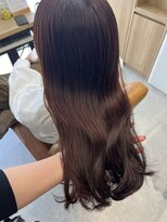 テラスヘア 長岡(TERRACEhair) ピンクグレージュで透明感を
