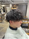 マッシュ×ツイストスパイラルパーマ