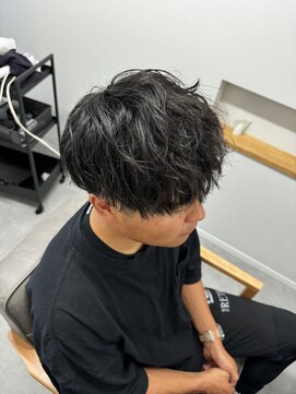 アウラヘアーサロン(aura hair salon) 【カール感弱め】ツイストスパイラルパーマ