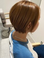 カルゥグラッシー(KALOU glassi)&nbsp;明るめが可愛い！ハイトーンショートボブ☆【中村隆寛】