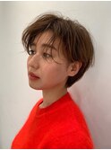 大人おしゃれショートヘア