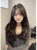 レイヤーカット/韓国レイヤー/韓国ヘア#浜松駅#レイヤーカット