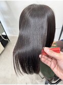 髪質改善ストレート