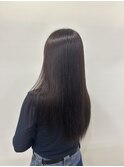カラー&髪質改善ストレート