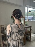タイトヘアアレンジ