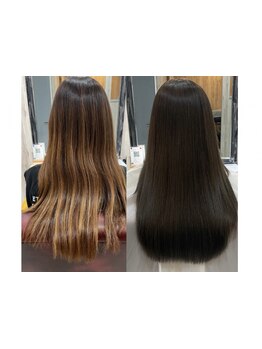 一人ひとりに寄り添い、親身にカウンセリング♪お客様好みの仕上がり重視で自然なストレートが手に入る！