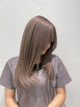リノショアーズ 元町店(RINOSHORES) 透明感抜群♪ダブルカラーブリーチミルクティーベージュ