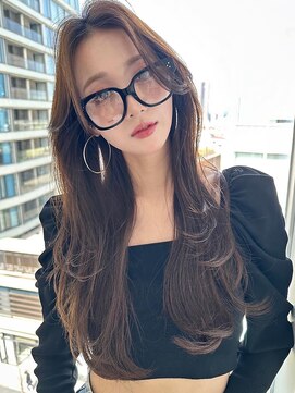 マインバイアフロートギンザ(MYNE by AFLOAT GINZA) フェイスレイヤーで旬顔大人ロングヘア