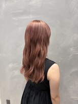 ナンバー 大分中央町店(N°)&nbsp;柔らかく映えるくすみピンク×ゆるウェーブ