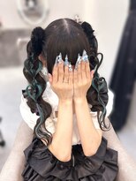 ヘア サロン クラン ソア 心斎橋店(hair salon clan soar)&nbsp;ハートツイン【クランソア】ヘアメ/ヘアセット/心斎橋