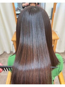 エイル(Aile) 【髪質改善ストレート】＃武雄＃髪質改善#前髪カット#ヘッドスパ