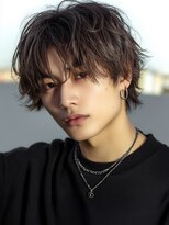 ルービック(Rubik's)&nbsp;メンズスパイラル/スパイラルパーマ/ツーブロック/センター分け