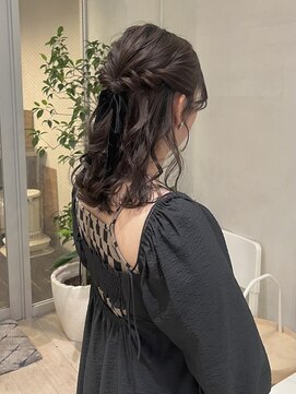 褒められヘアセット