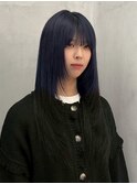 オリーブグレー髪質改善/黒髪/小顔/柏駅柏/縮毛矯正