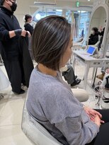 クレア 上大岡(CREA)&nbsp;白髪ぼかしハイライト縮毛矯正ダブルカラー髪質改善30代40代50代