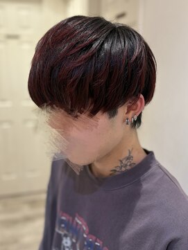 フーバイケンジ(fuu + KENJE) ボルドーハイライトマッシュ/mai