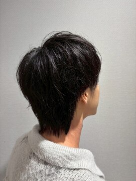 ビス ヘア アンド ビューティー 西新井店(Vis Hair＆Beauty) 毛流れセンターパートナチュラルツーブロック刈り上げ