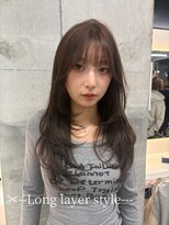 ロンド マーレ 天神大名店(Lond mare)&nbsp;大人ガーリー/ミディアムレイヤーカット/似合わせカット