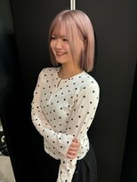 エル オオサカ 心斎橋店(L. OSAKA)&nbsp;ピンクベージュ/ボブカット