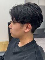ナム 錦糸町(NAM)&nbsp;MEN’S/リバースセンターパート/ニュアンスパーマ/錦糸町