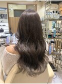 10代20代30代レイヤーロングヘア透明感グレージュ【越谷】