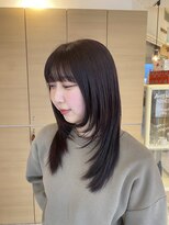 オーガニックトリコ 所沢(organic+tricot)&nbsp;夏カラー/レイヤーカット/顔周り/韓国風/20代30代