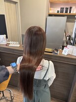 ハロ 蕨(HALO)&nbsp;縮毛矯正でサラ艶ストレート【阿部佑香】