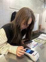 ニール 名古屋 伏見 丸の内(NEELU)&nbsp;【RIE】ブリーチなしダブルカラーで作るオリーブベージュ