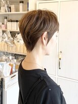 ヴィアスヘアー(vias hair)&nbsp;【白髪活かし】大人ショートは明るさがポイント