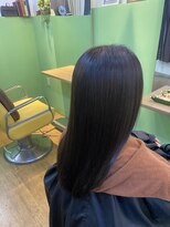 エシカル(ethical)&nbsp;【髪質改善】弱酸性縮毛矯正+ミネラルトリートメント