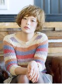 【Rouge】ショートバングがポイント☆グレージュショート