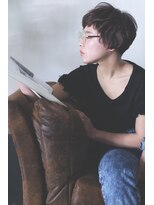 エシカ(ethica)&nbsp;[ethica_南船場] ダークアッシュ× ノームコアショート