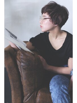 エシカ(ethica) [ethica_南船場] ダークアッシュ× ノームコアショート