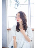 ネオリーブサイン 大森店(Neolive sign)&nbsp;大人可愛いセンターパートセミロング