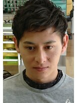 ヘアーサロン ヨシノ(HAIR SALON YOSHINO) ポイントパーマ×ツーブロック