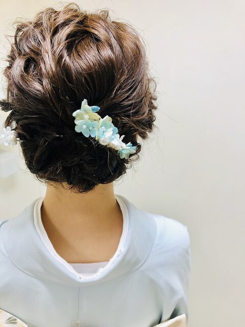 和装ヘアセット