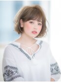 【VIALA 自由が丘】エアリー×耳かけボブ