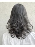 外国人風グレージュアッシュ