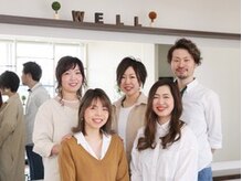 ウェルヘアー(Wellhair)の雰囲気（私たちスタッフが笑顔でお迎えします！）