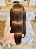 【NINE HAIR】艶髪_縮毛矯正_ナチュラルストレート_髪質改善