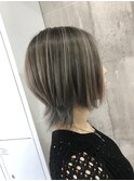 【MIRAC町田店河原崎】ハイライトグレージュショート