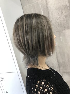 ミラク 町田(MIRAC) 【MIRAC町田店河原崎】ハイライトグレージュショート