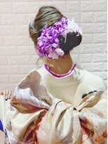 ザコーストバイネオリーブ 辻堂店(The coast by neolive)&nbsp;【The coast by Neolive】成人式ヘアセットシニヨン