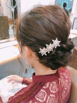 ネオリーブアイム 横浜西口店(Neolive aim)&nbsp;【Neolive aim】お呼ばれアレンジ3