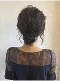 Belle BIANCA お呼ばれヘアアレンジ大人シニヨンヘア by Orie