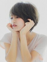 ヘアアンドスパ モーブ 世田谷(hair&SPA Mauve) ブルージュ前下がりエアリーショート