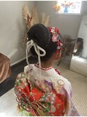 七五三ヘアアレンジ＆着付け