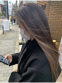 #黒髪#ボブルフ#ネビージュ#小顔#ワンレン