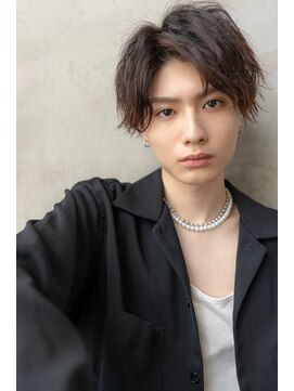 ケアリー 武蔵小杉(Carelly) メンズアップバング×束感ショートマッシュ