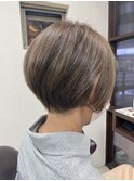 長持ちショートボブ